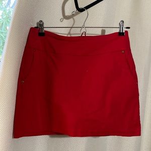Attyre mini skort red